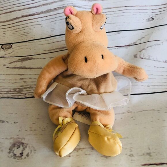 Vintage  Mickey Minnie Hippo Pluto Walt Disney Characters Plush Toy Stuffed - Picture 9 of 12